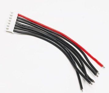 Jst-xh 6s балансир 20см з кабелем 22 awg силікон JST-XH 6S 20cm фото