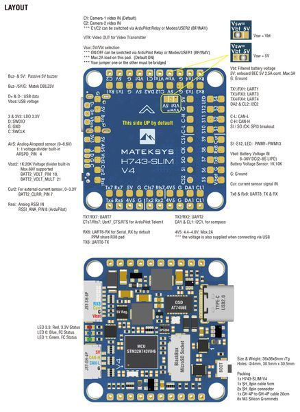 Matek H743-slim v4 matek H743-slim v4 фото