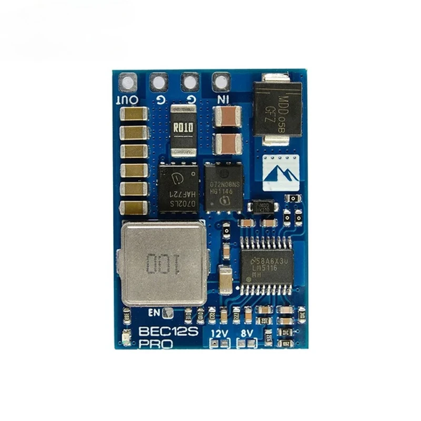 Matek bec12s-pro input: 9-55v output: 5v/8v/12v - 5A 5-10mA bec12s фото