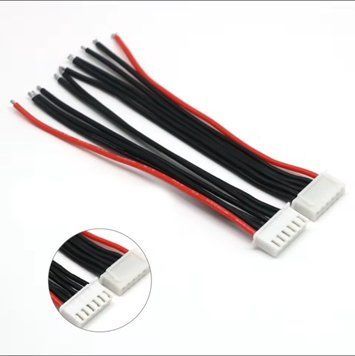 Jst-xh 22 awg 5s 6 pin 20 см балансувальний кабель силіконовий 5s 20см фото