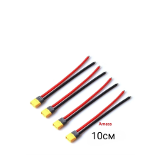 XT60 H-M із силіконовими дротами AWG12  10см кінці залужені male