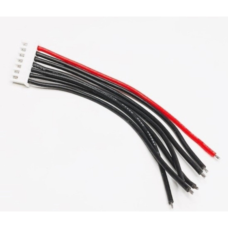 Jst-xh 6s балансир 30см з кабелем 22 awg силікон