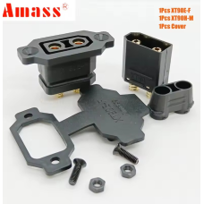 XT90E-F роз“єм живлення конектор чорний Amass + Xt90 black