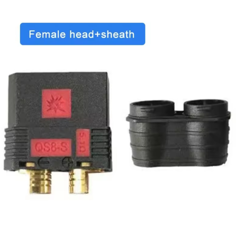 Роз“єм QS8-S F мама конектор 100шт Роз“єм QS8-S F мама конектор 100шт