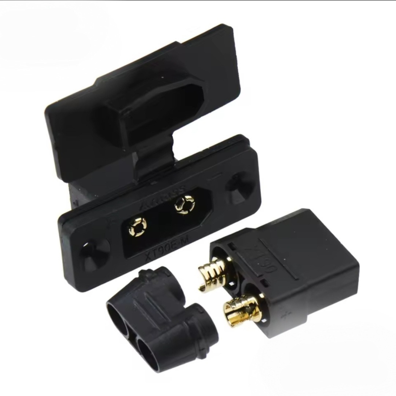 XT90E-M + XT90H-F роз“єм живлення конектор чорний Amass XT90E-M + XT90H-F роз“єм живлення конектор чорний Amass