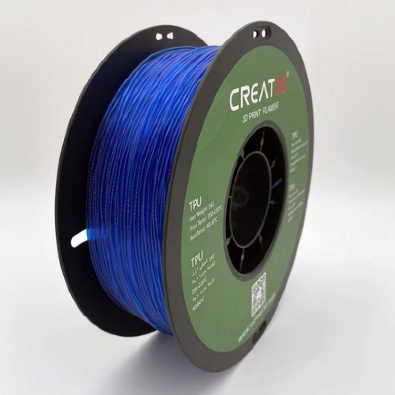 CREAT3D ТПУ 95A 3D нить 1,75 мм 1 кг Синій