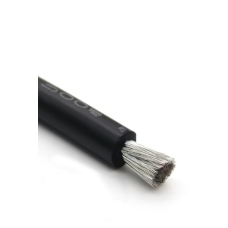 Кабель дріт 10 awg чорний 1 метр