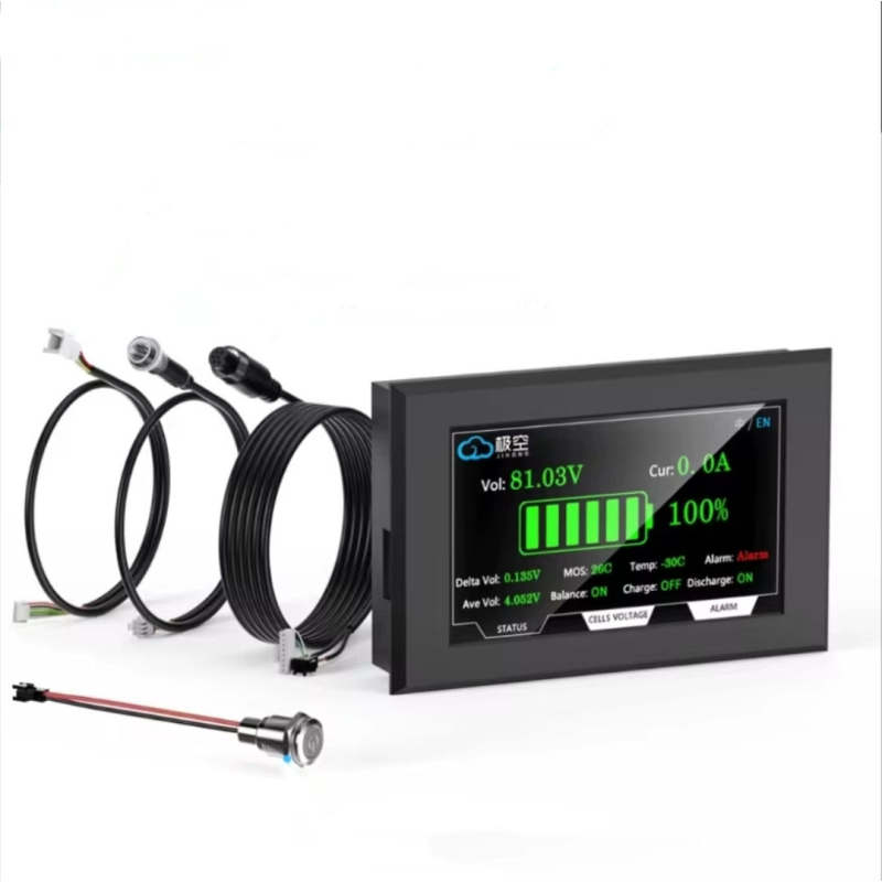 Jk bms дисплей 4.3  дюйма jikong тачскрін