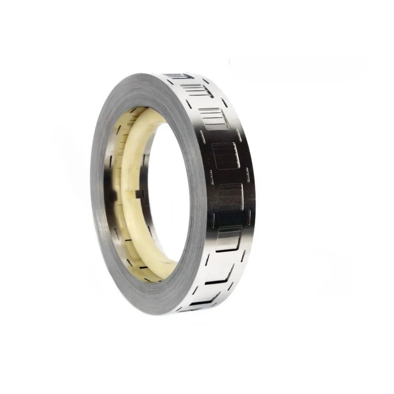 Стрічка нікельована 21700 без холдерів 0,2мм! 7,5 кг(225м)  31*21,5*0,2