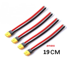 XT60 H-F Amass із силіконовими дротами AWG12 19см кінці залужені female