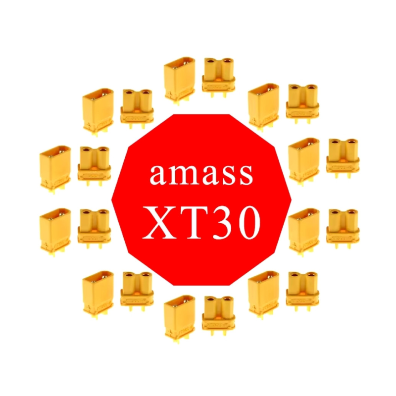 XT30U-MF роз“єм конектор пара Amass XT30U-MF роз“єм конектор пара Amass