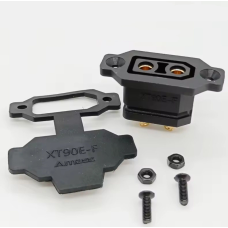 Xt90e-f роз“єм живлення конектор чорний amass + cover
