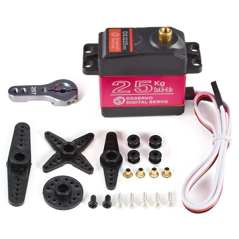 Сервопривід Dsservo DS3225MG металева шестерня цифровий