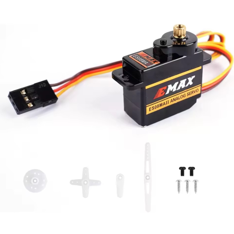 Сервопривід Emax ES08MA II металева шестерня аналоговий Сервопривід Emax ES08MA II металева шестерня аналоговий